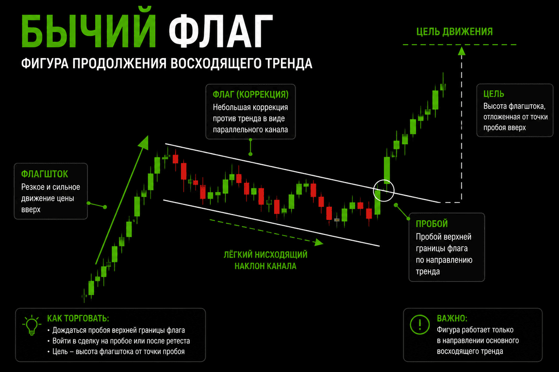 Бычий флаг — древко и полотно