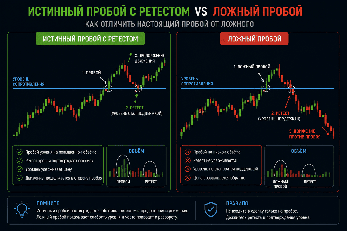 уровни поддержки и сопротивления