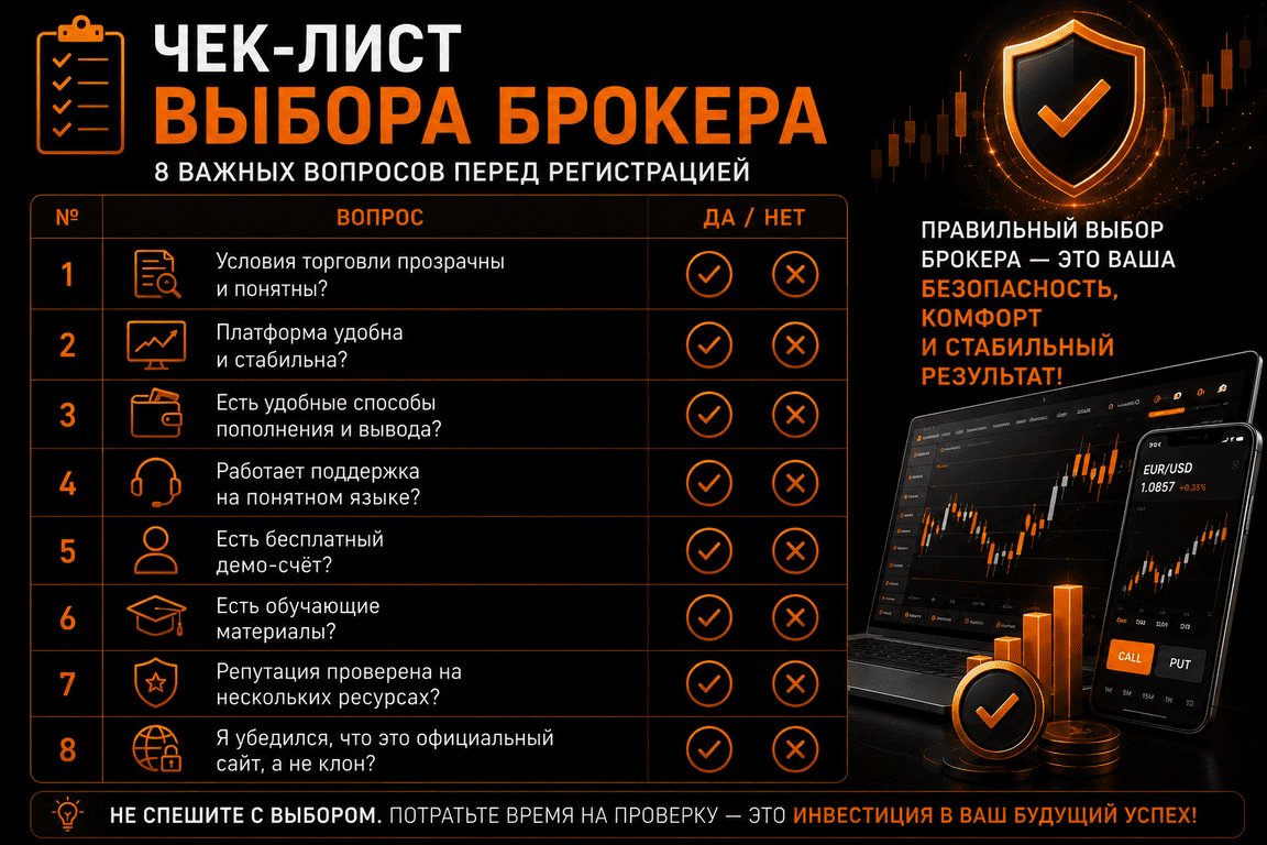 Чек-лист выбора
