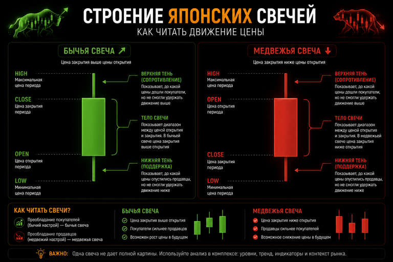 анатомия свечи