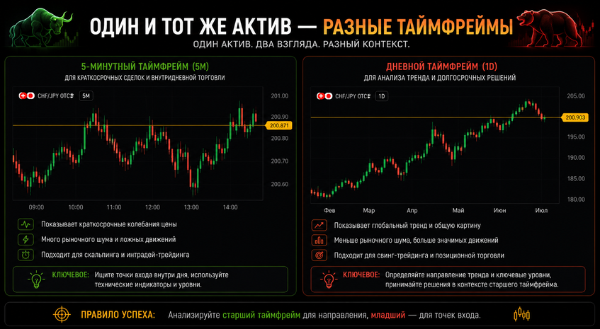 Что такое таймфрейм
